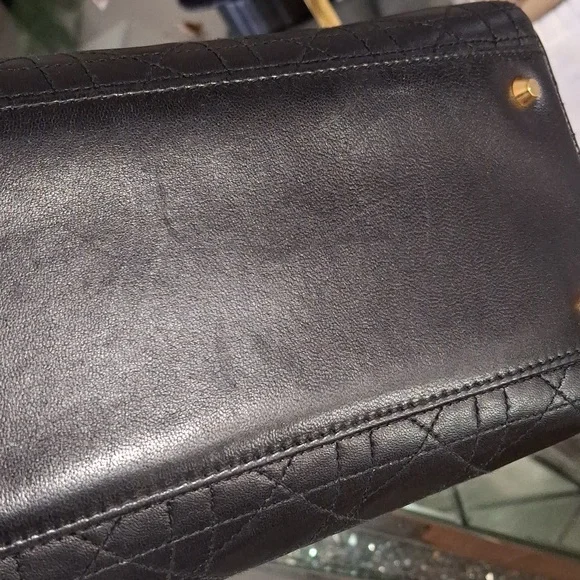 Dior Black Quilted Handbag - Picture 6 of 16